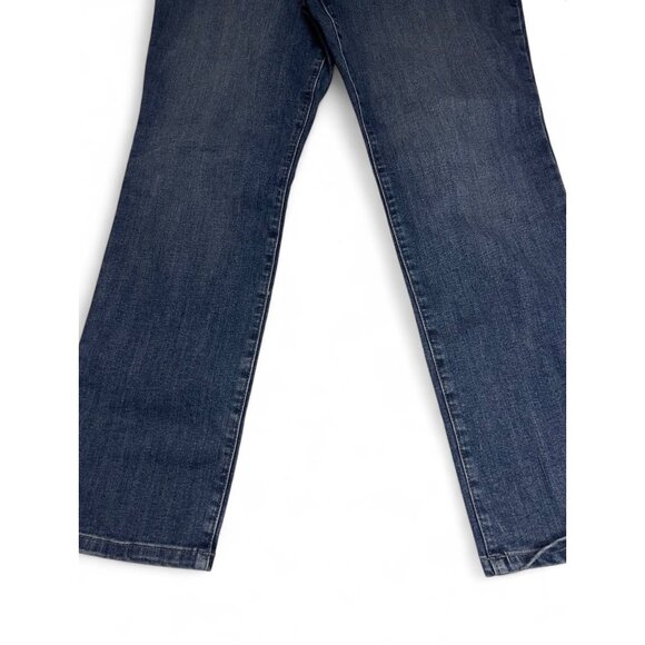 Lee Women's Size Flex Motion Regular Fit Straight Leg Jean Royal Chakra 16 - Picture 3 of 15